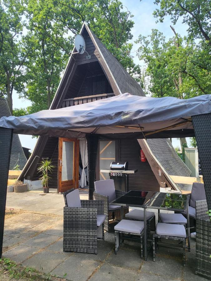 Finnhuette Strandbad Adria Dessau-Rosslau Exteriér fotografie